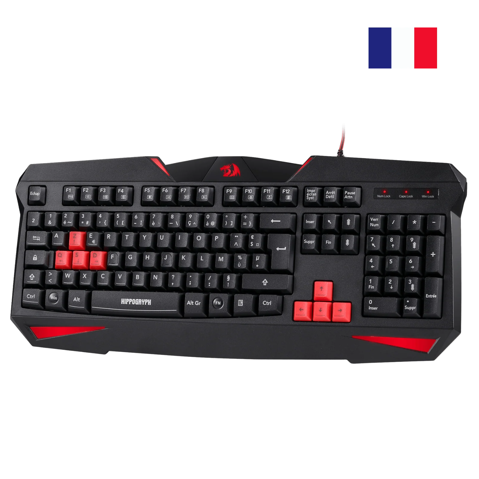 HIPPOGRYPH K301 Clavier De Jeu À Membrane Filiaire