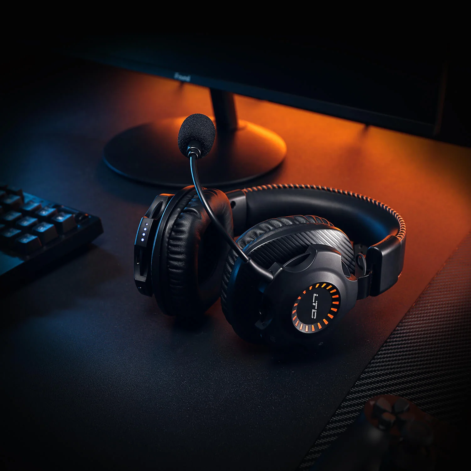 Redragon x LTC SoundSlave 2.4G Wireless/Wired Gaming Headset - Image 9