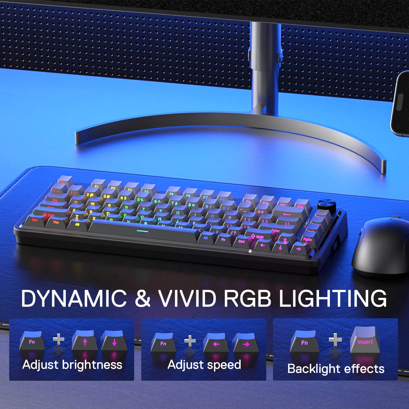 (Open-box) UCAL K673 PRO (Side Printed PBT Keycaps) - Image 11