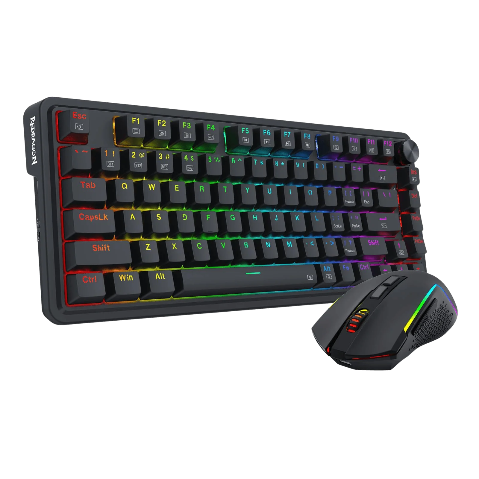 S168 3-Mode Wireless Gaming Keyboard & Mouse Combo - Image 2